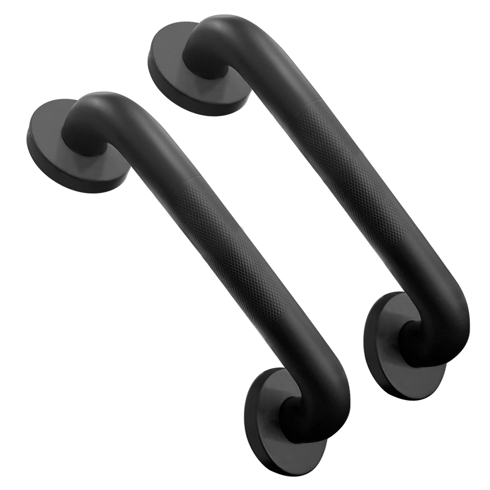 2 Pack Black ADA Grab Bars