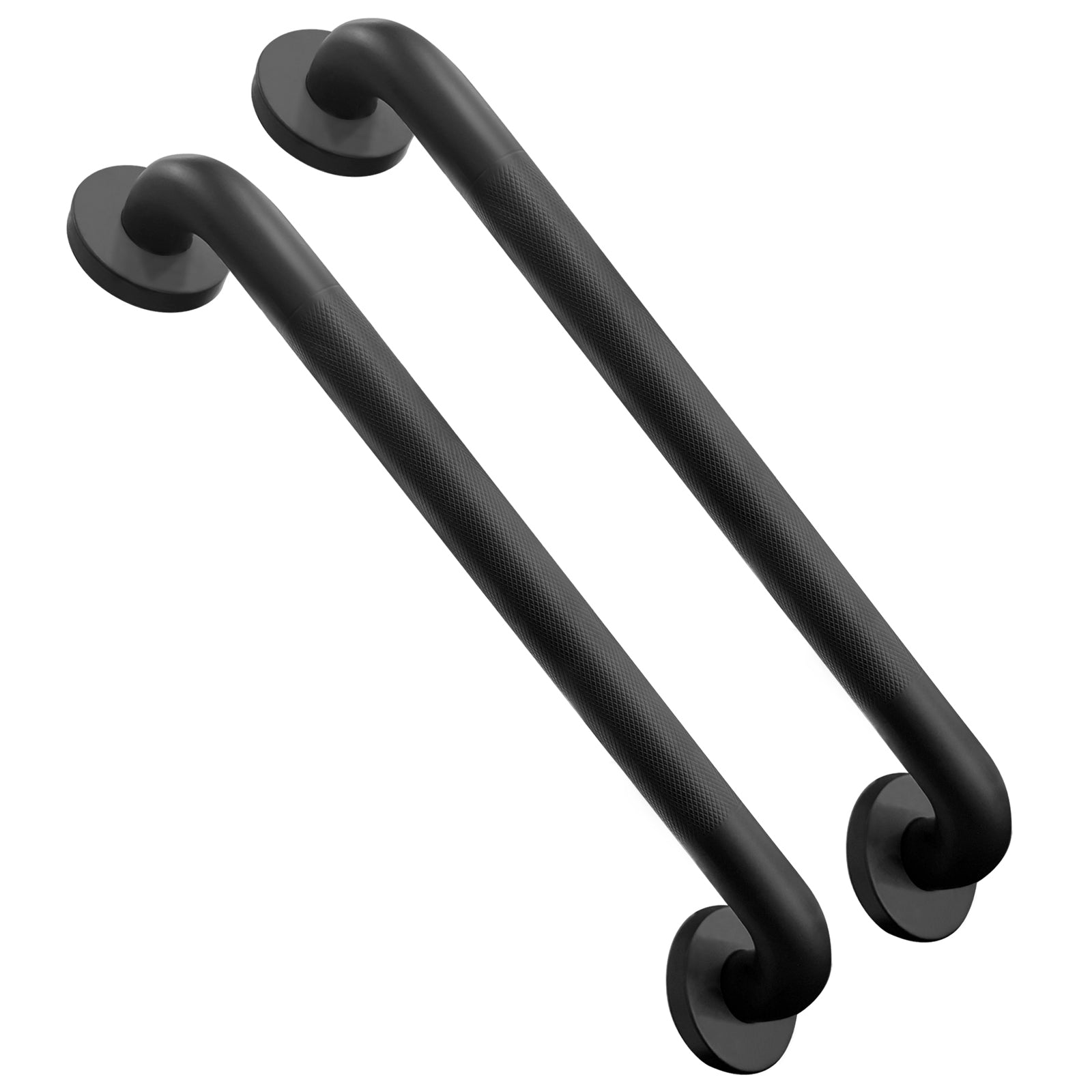 2 Pack Black ADA Grab Bars
