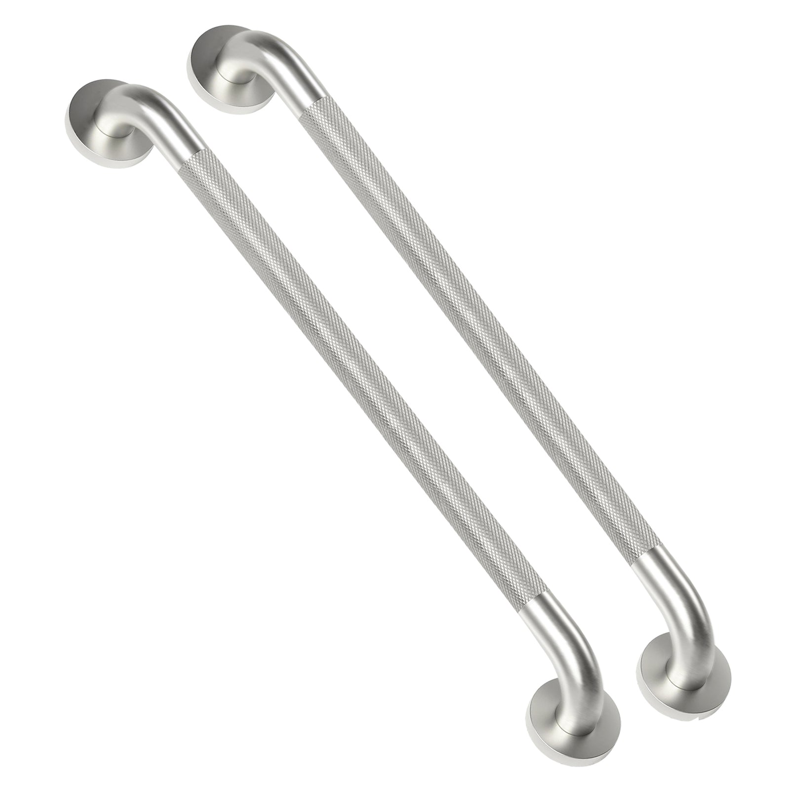 2 Pack Brushed Nickle ADA Grab Bars