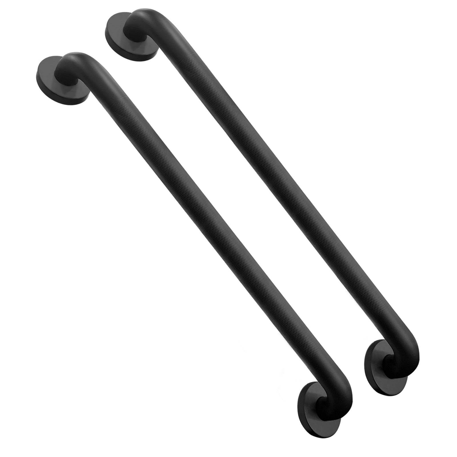 2 Pack Black ADA Grab Bars