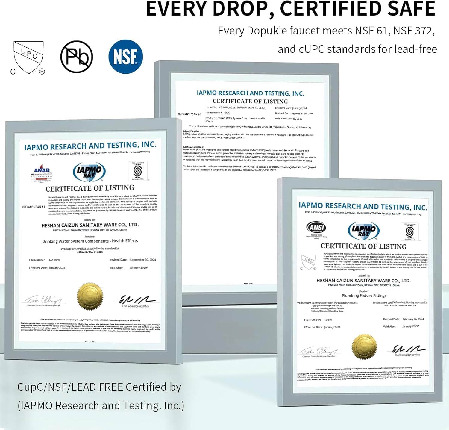 Kitchen Sink Faucet with Pull Down Sprayer, Spot Free Stainless Steel & Brass, High Arc Spring Faucet Single Handle 360° Swivel 1.8 GPM 1-Hole Mount (Brushed Gold)